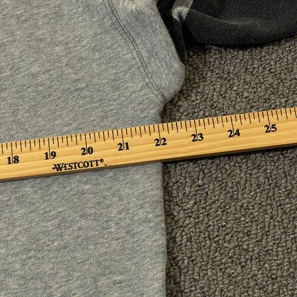 PINK Victoria Secret Sweatshirt Womens Size XS Grey Gray Pullover Crew Neck - Picture 7 of 8